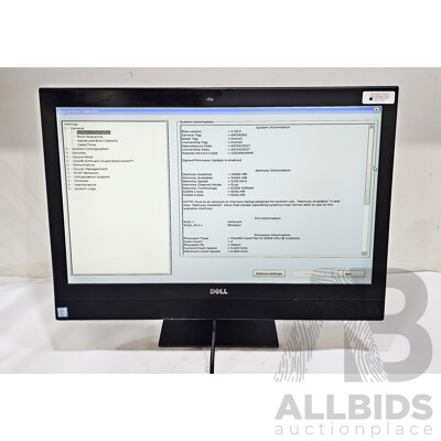 Dell OptiPlex 7450 AIO Intel Core I5 (6500) 3.20GHz-3.60GHz 4-Core CPU 23-Inch Non-Touchscreen All-in-One Computer