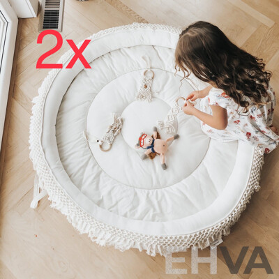BUBMAT Organically Grown Baby Play Mat - Size L - Lot of 2