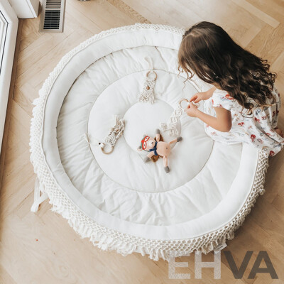 BUBMAT Organically Grown Baby Play Mat - Size L