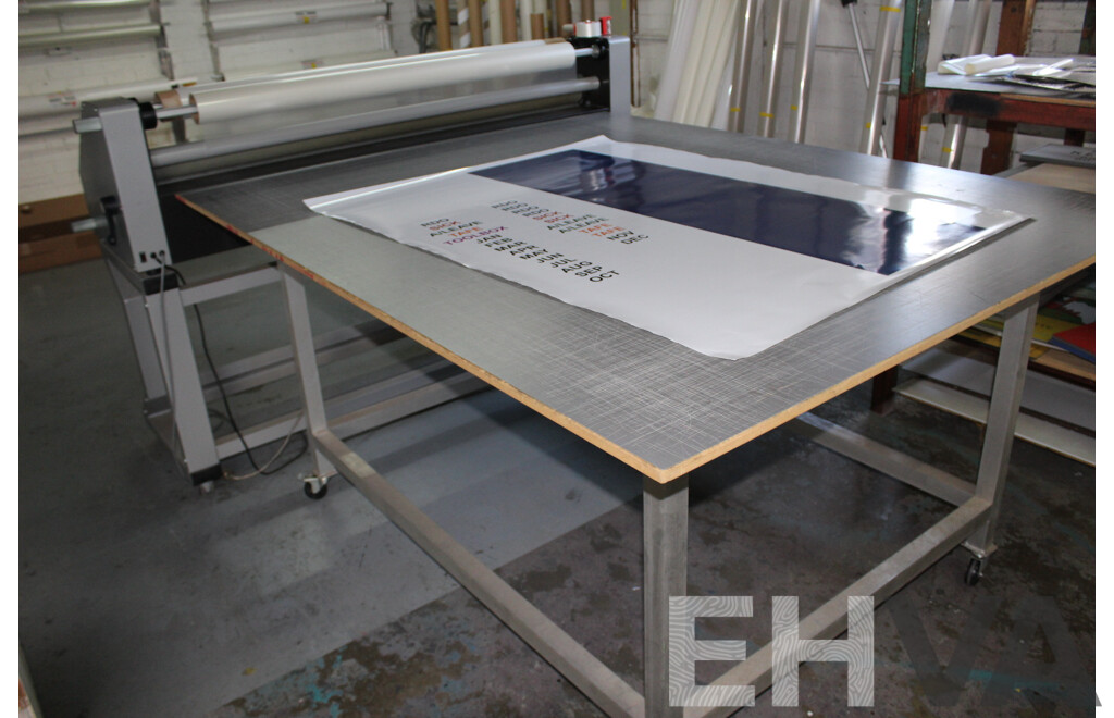 EMSEAL EMTAK 2R 1650 Laminator With Work Table
