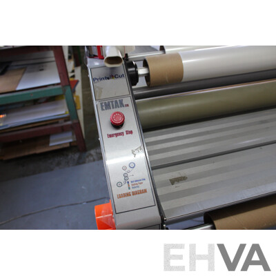 EMSEAL EMTAK 2R 1650 Laminator With Work Table