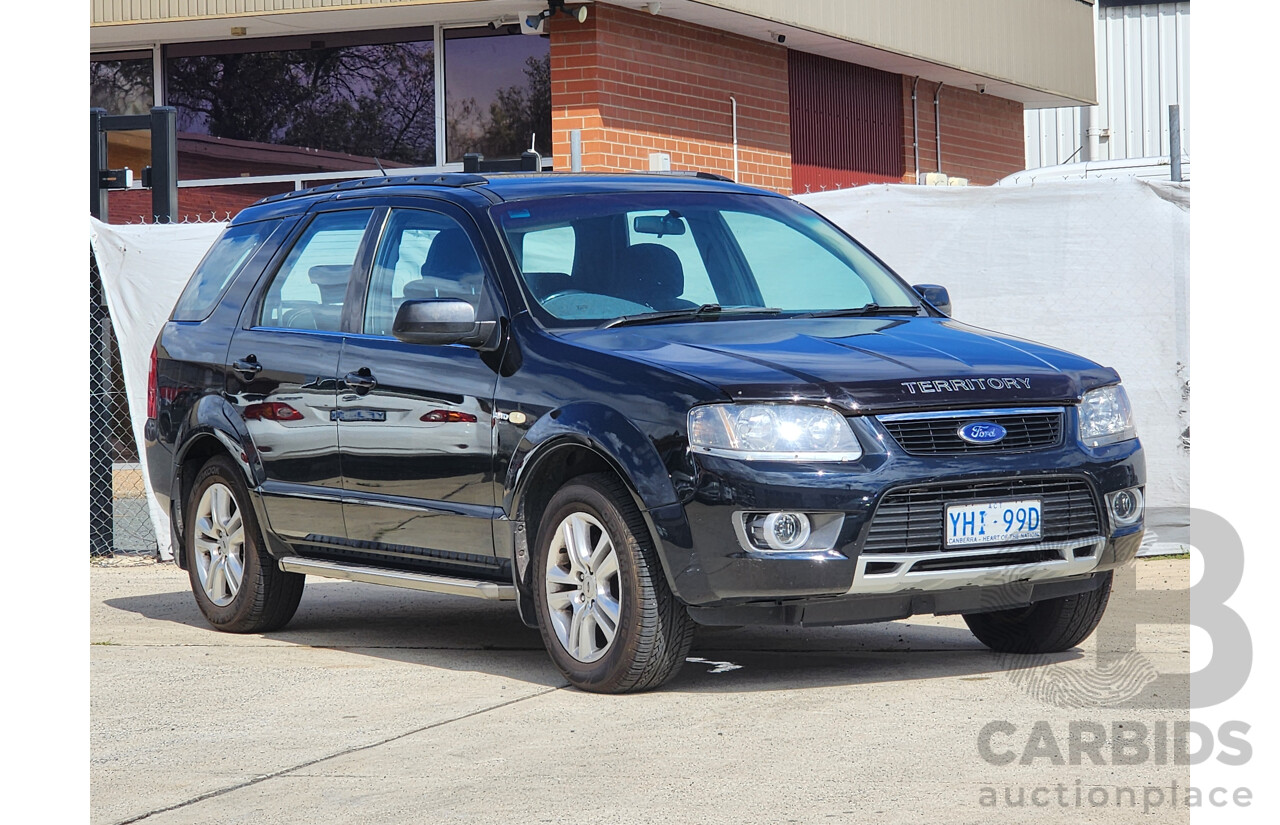 2/2011 Ford Territory TS Limited Edition (4x4) SY MKII 4d Wagon Black 4.0L