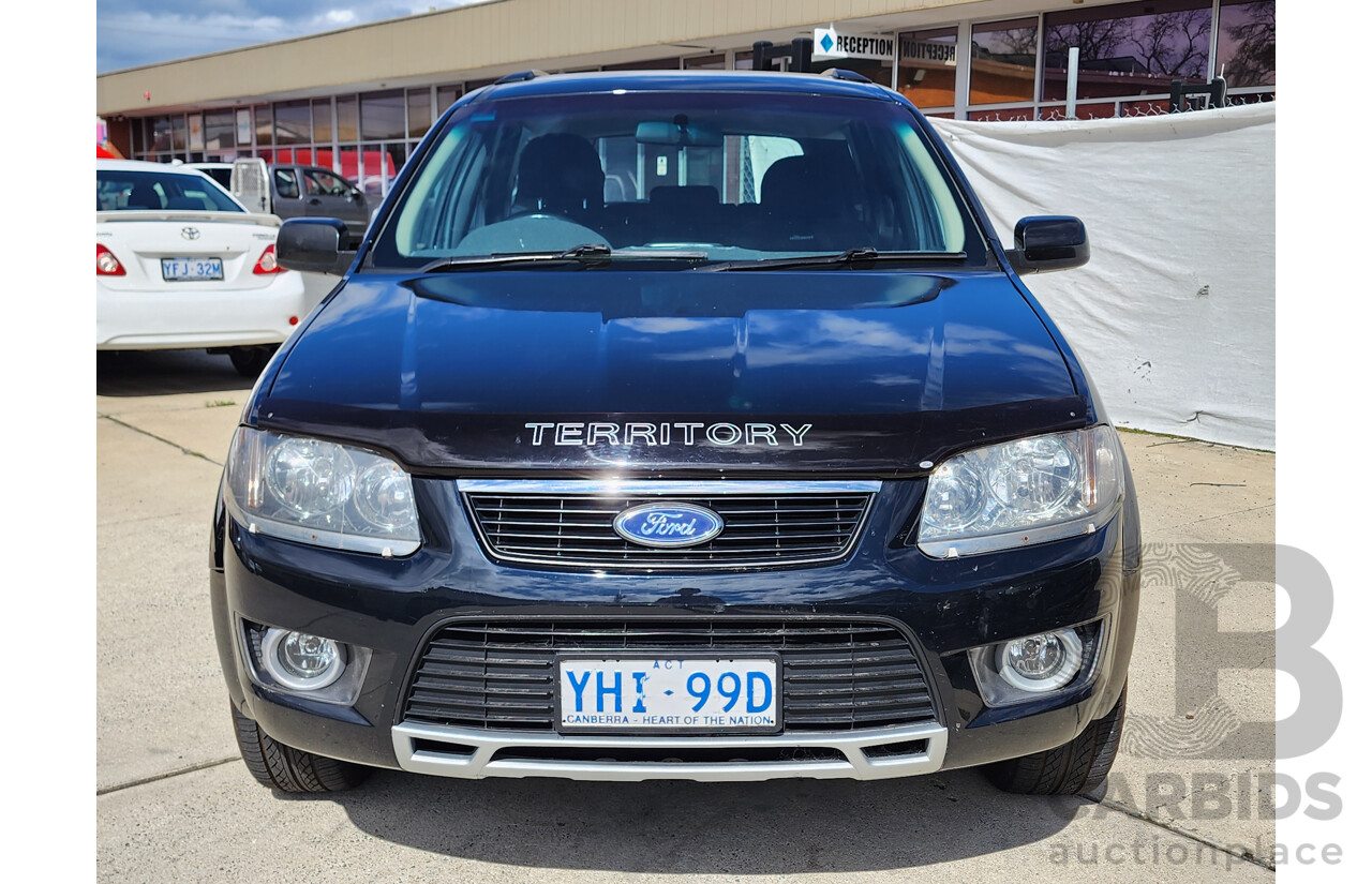 2/2011 Ford Territory TS Limited Edition (4x4) SY MKII 4d Wagon Black 4.0L