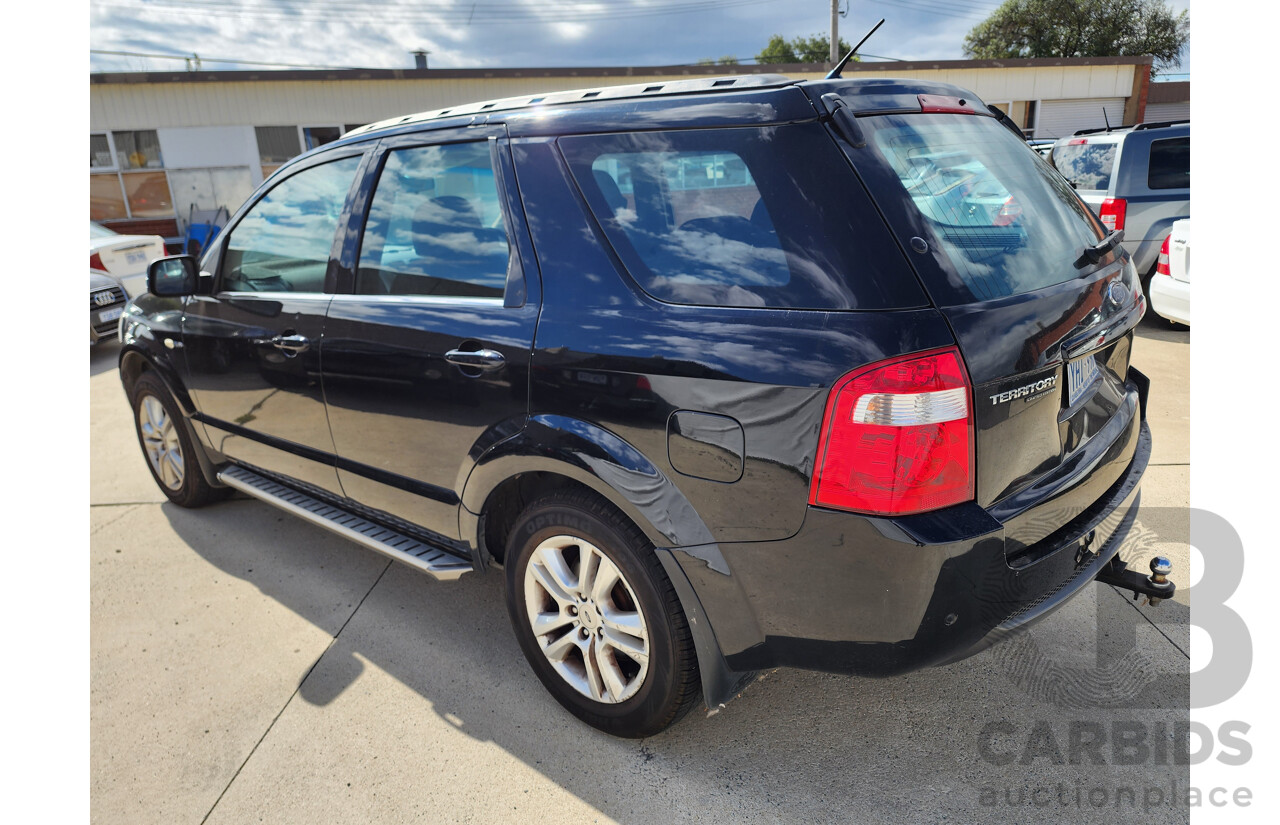 2/2011 Ford Territory TS Limited Edition (4x4) SY MKII 4d Wagon Black 4.0L