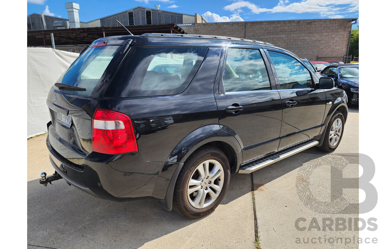 2/2011 Ford Territory TS Limited Edition (4x4) SY MKII 4d Wagon Black 4.0L