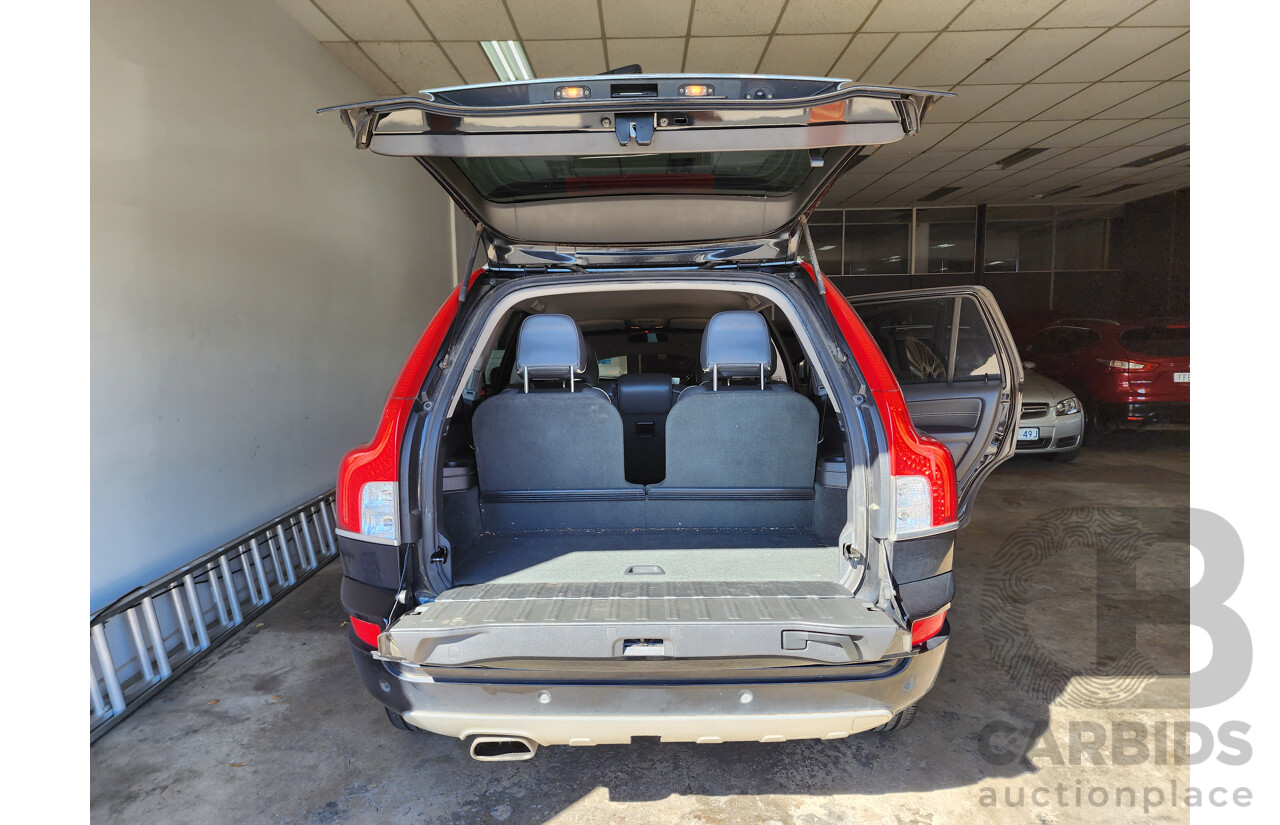 6/2012 Volvo Xc90 D5 Executive MY12 4d Wagon Black 2.4L