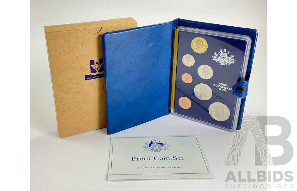 Australian RAM 1985 Seven Proof Coin Set