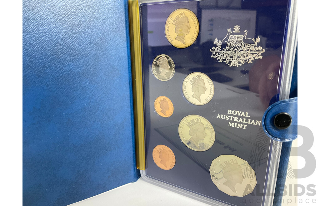 Australian RAM 1985 Seven Proof Coin Set