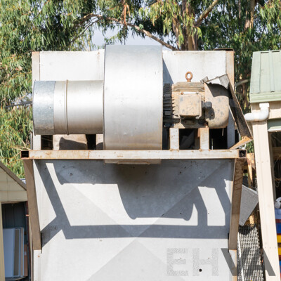DCE Vokes Dust Extraction Unit with Ducting & Clamps to Suit