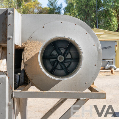 DCE Vokes Dust Extraction Unit with Ducting & Clamps to Suit