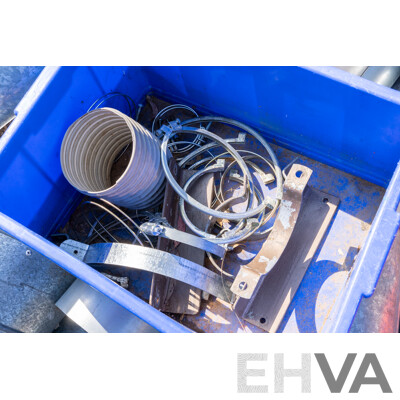 DCE Vokes Dust Extraction Unit with Ducting & Clamps to Suit
