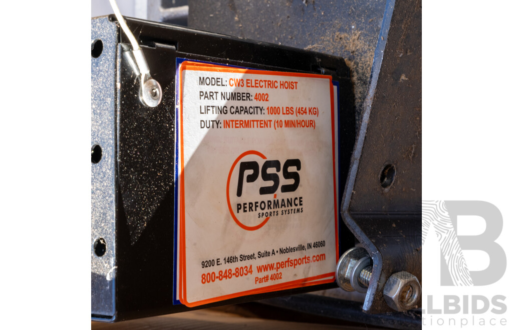 Performance Sports System Electric Curtain Hoist ETC