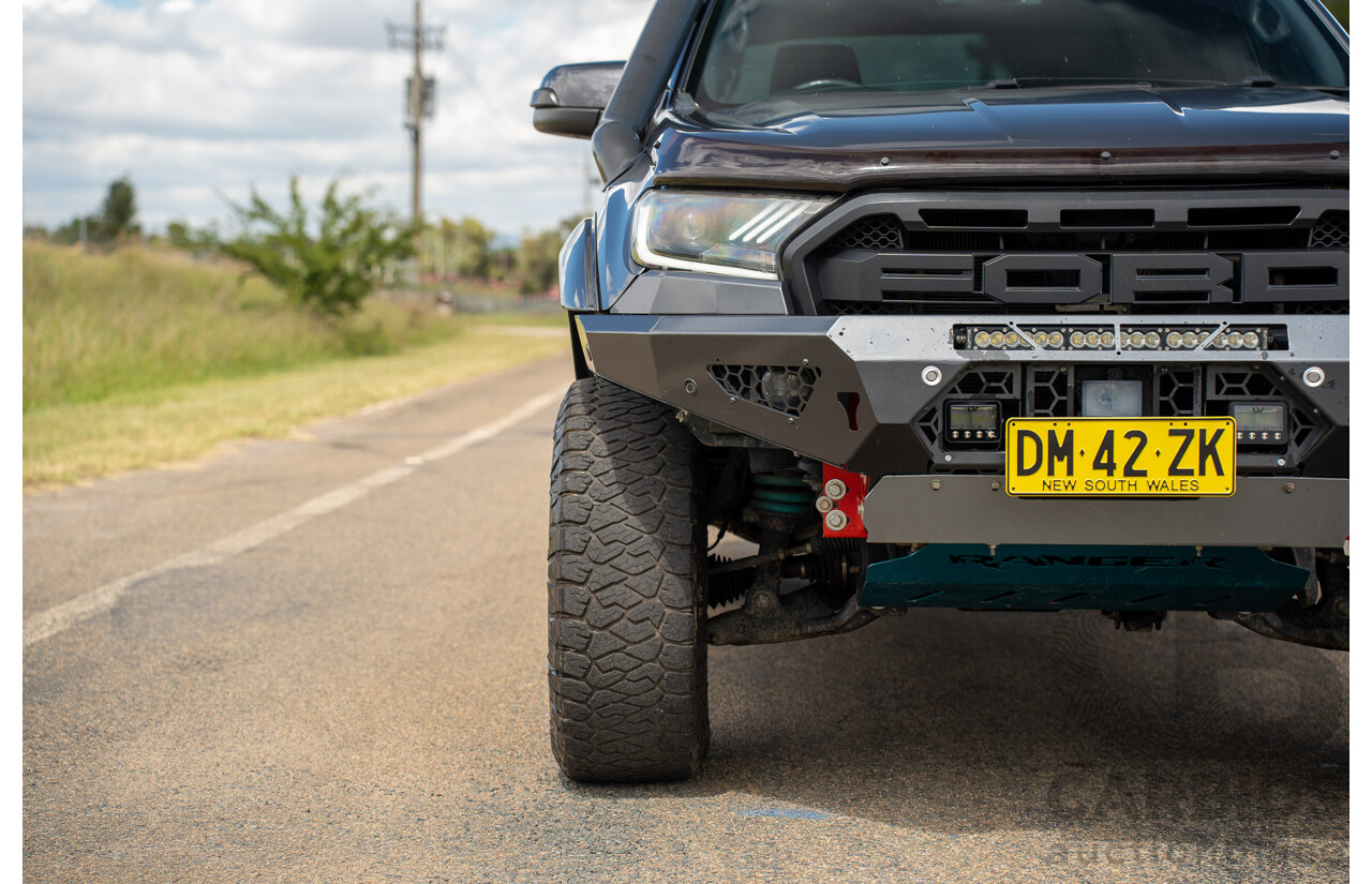 8/2019 Ford Ranger Wildtrak 3.2 (4x4) PX MKIII MY19.75 4d Dual Cab P/Up Meteor Grey V8 5.0L - Modified & NSW Engineered