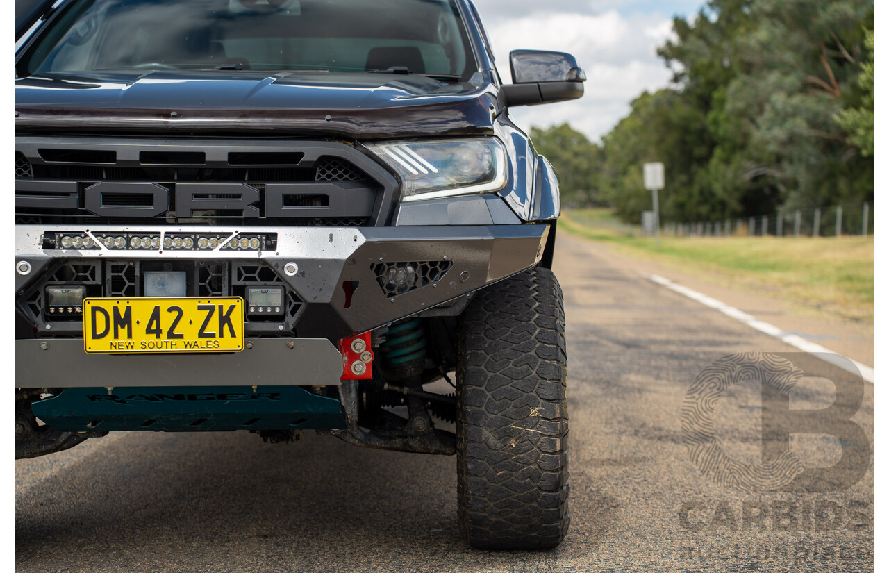 8/2019 Ford Ranger Wildtrak 3.2 (4x4) PX MKIII MY19.75 4d Dual Cab P/Up Meteor Grey V8 5.0L - Modified & NSW Engineered