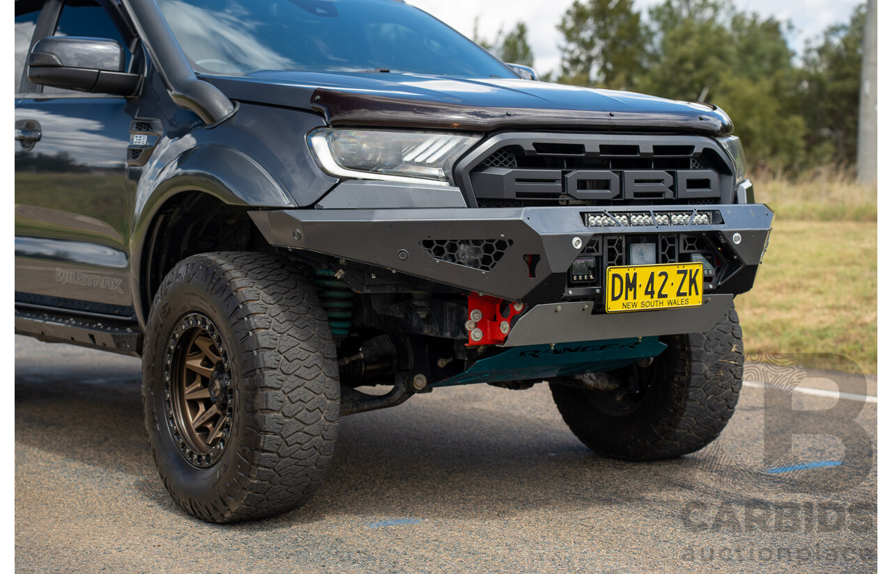 8/2019 Ford Ranger Wildtrak 3.2 (4x4) PX MKIII MY19.75 4d Dual Cab P/Up Meteor Grey V8 5.0L - Modified & NSW Engineered