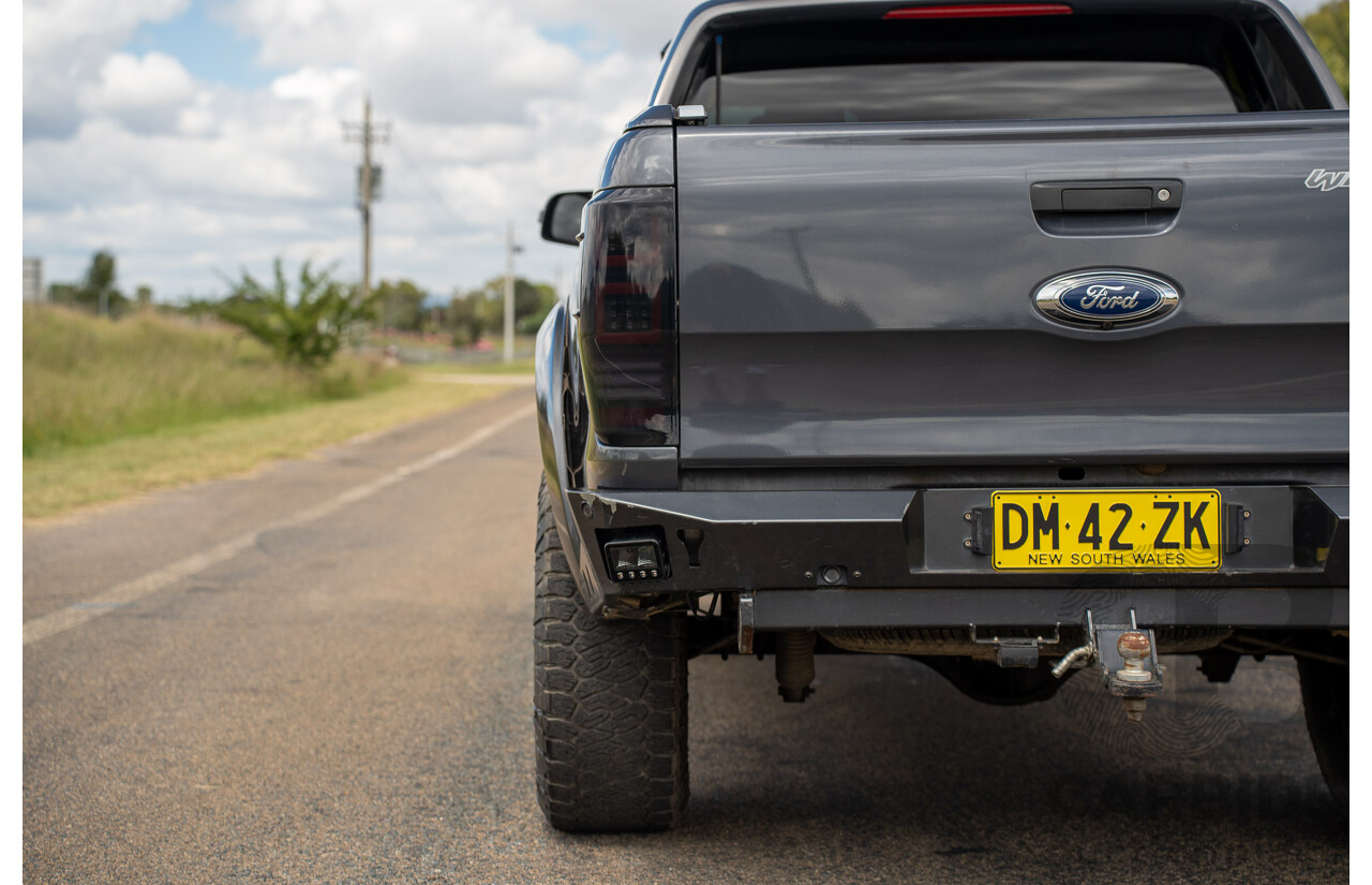 8/2019 Ford Ranger Wildtrak 3.2 (4x4) PX MKIII MY19.75 4d Dual Cab P/Up Meteor Grey V8 5.0L - Modified & NSW Engineered