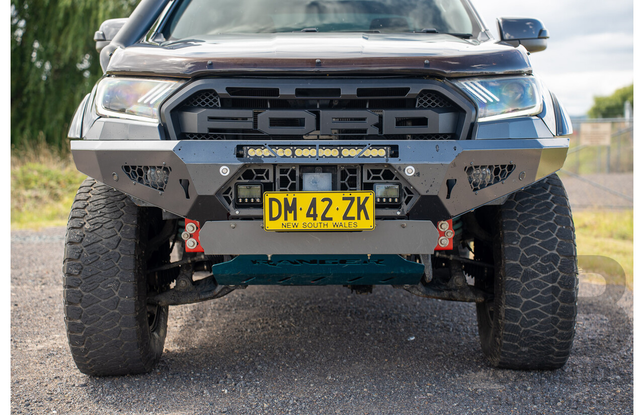 8/2019 Ford Ranger Wildtrak 3.2 (4x4) PX MKIII MY19.75 4d Dual Cab P/Up Meteor Grey V8 5.0L - Modified & NSW Engineered