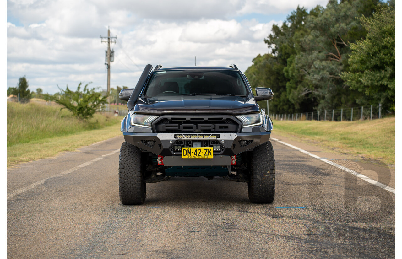 8/2019 Ford Ranger Wildtrak 3.2 (4x4) PX MKIII MY19.75 4d Dual Cab P/Up Meteor Grey V8 5.0L - Modified & NSW Engineered