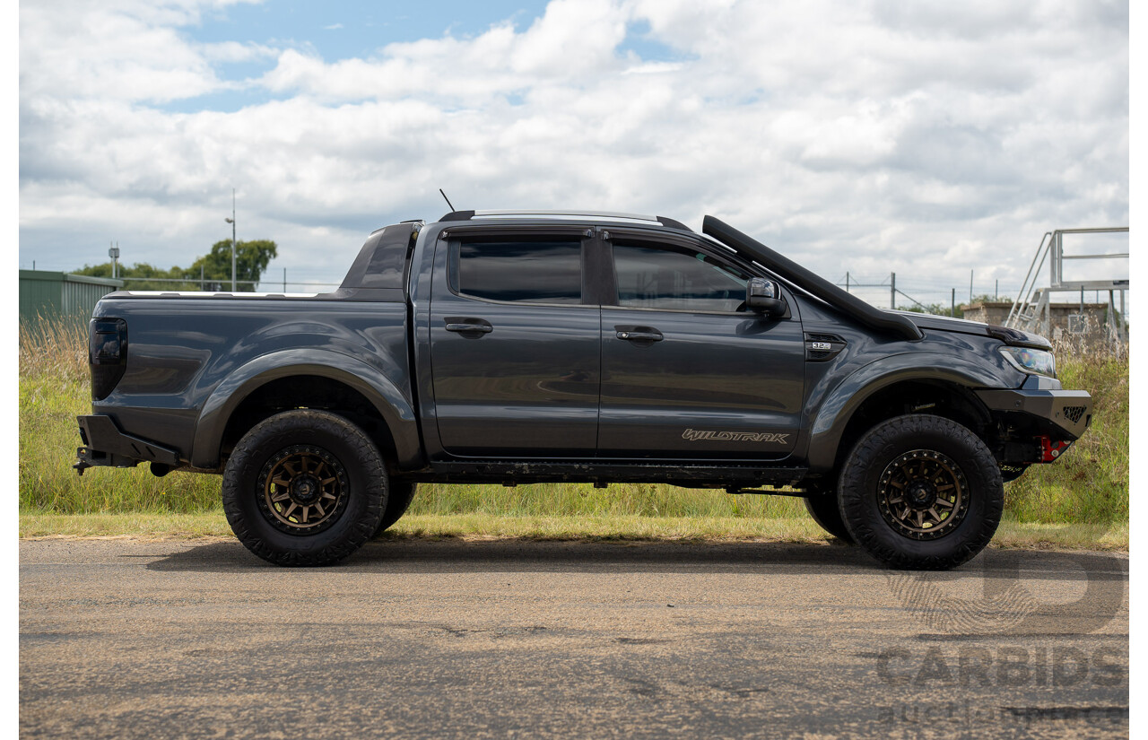 8/2019 Ford Ranger Wildtrak 3.2 (4x4) PX MKIII MY19.75 4d Dual Cab P/Up Meteor Grey V8 5.0L - Modified & NSW Engineered