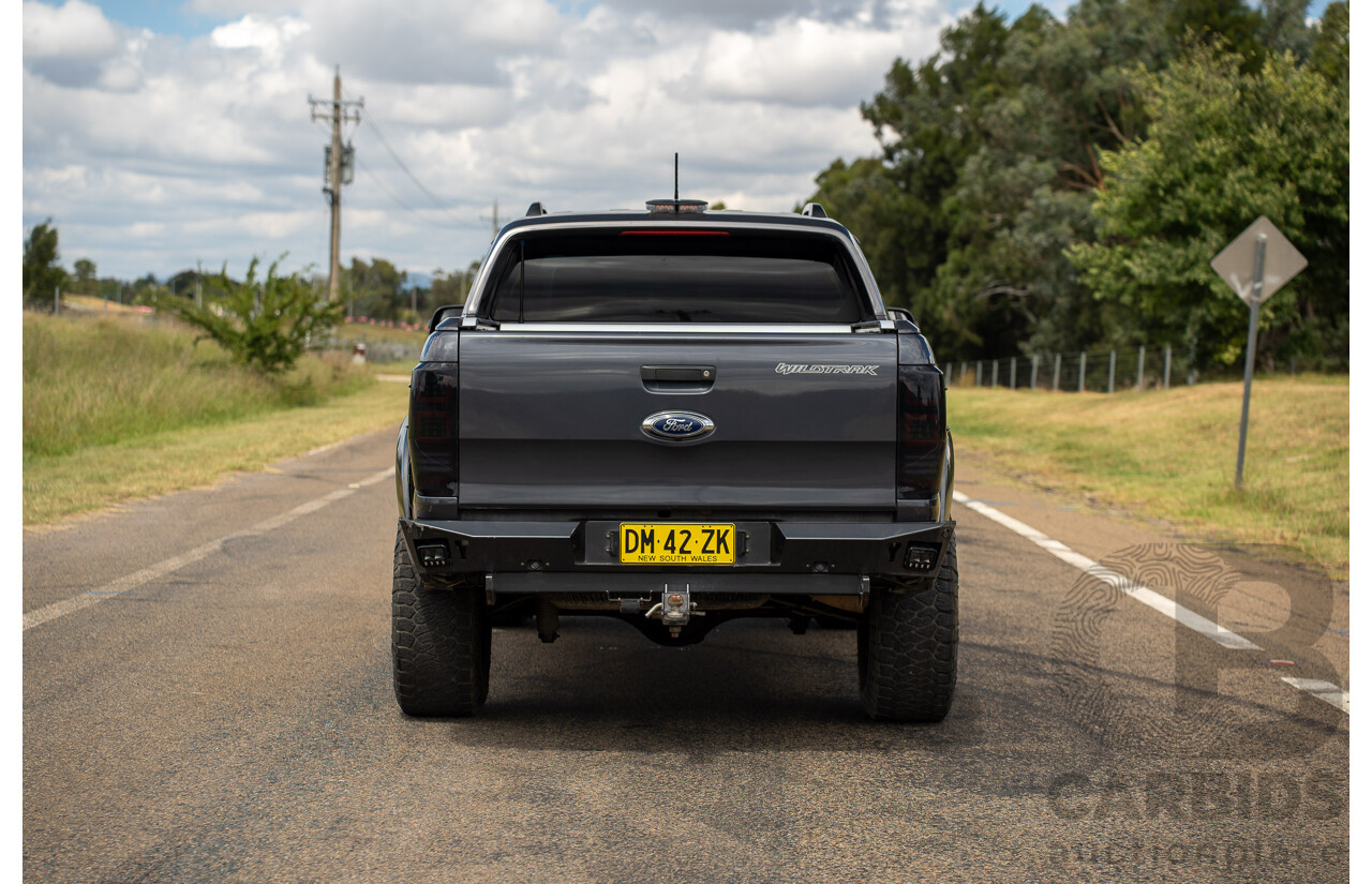 8/2019 Ford Ranger Wildtrak 3.2 (4x4) PX MKIII MY19.75 4d Dual Cab P/Up Meteor Grey V8 5.0L - Modified & NSW Engineered