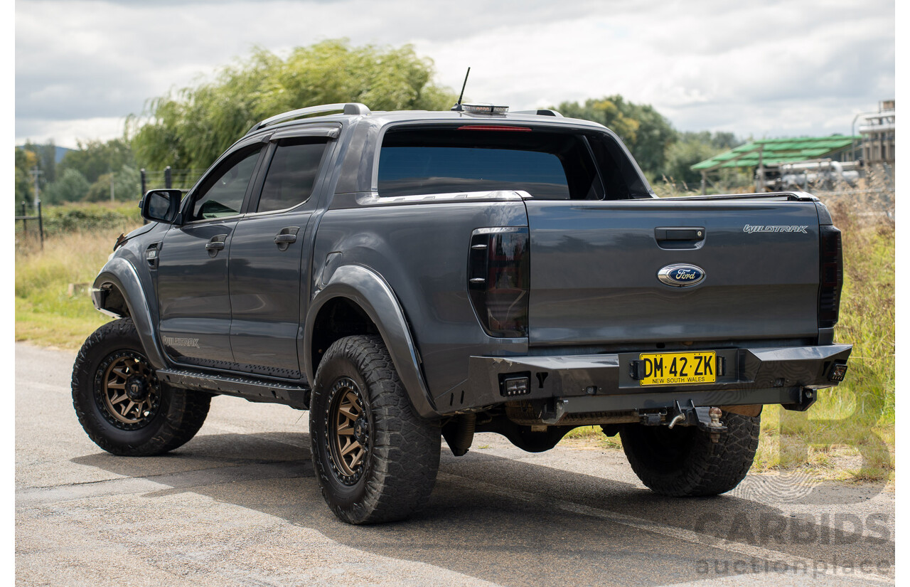 8/2019 Ford Ranger Wildtrak 3.2 (4x4) PX MKIII MY19.75 4d Dual Cab P/Up Meteor Grey V8 5.0L - Modified & NSW Engineered