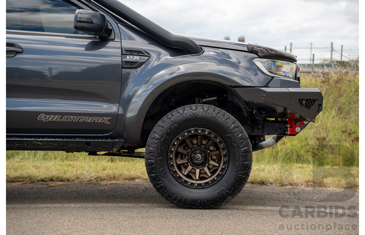 8/2019 Ford Ranger Wildtrak 3.2 (4x4) PX MKIII MY19.75 4d Dual Cab P/Up Meteor Grey V8 5.0L - Modified & NSW Engineered