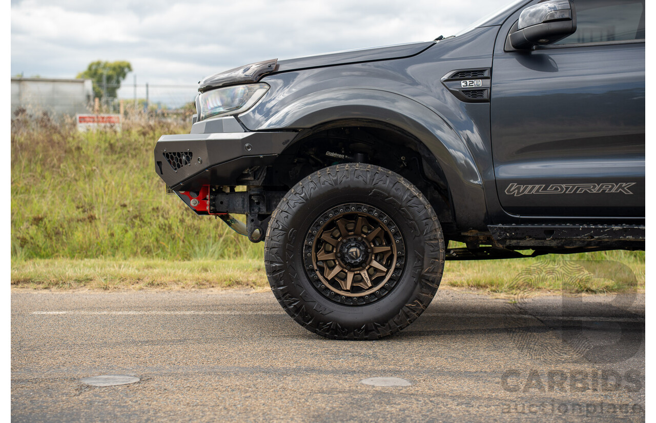 8/2019 Ford Ranger Wildtrak 3.2 (4x4) PX MKIII MY19.75 4d Dual Cab P/Up Meteor Grey V8 5.0L - Modified & NSW Engineered