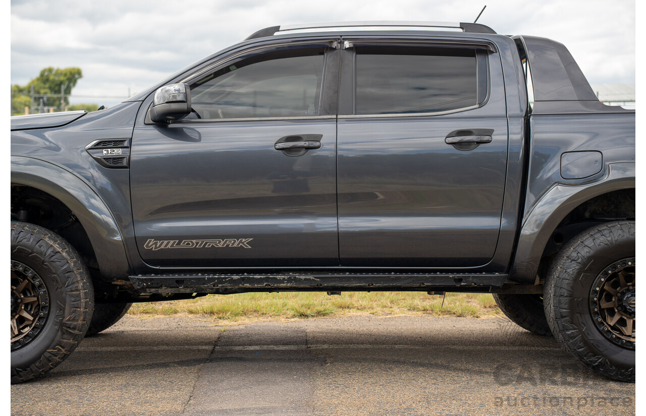 8/2019 Ford Ranger Wildtrak 3.2 (4x4) PX MKIII MY19.75 4d Dual Cab P/Up Meteor Grey V8 5.0L - Modified & NSW Engineered