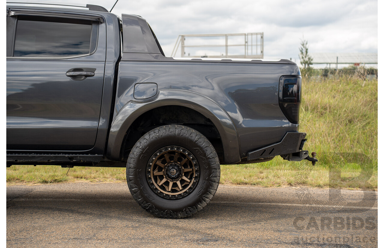 8/2019 Ford Ranger Wildtrak 3.2 (4x4) PX MKIII MY19.75 4d Dual Cab P/Up Meteor Grey V8 5.0L - Modified & NSW Engineered