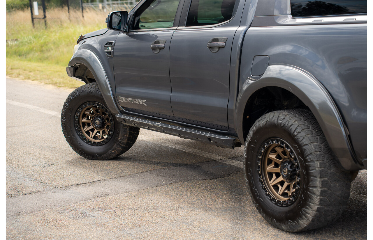 8/2019 Ford Ranger Wildtrak 3.2 (4x4) PX MKIII MY19.75 4d Dual Cab P/Up Meteor Grey V8 5.0L - Modified & NSW Engineered