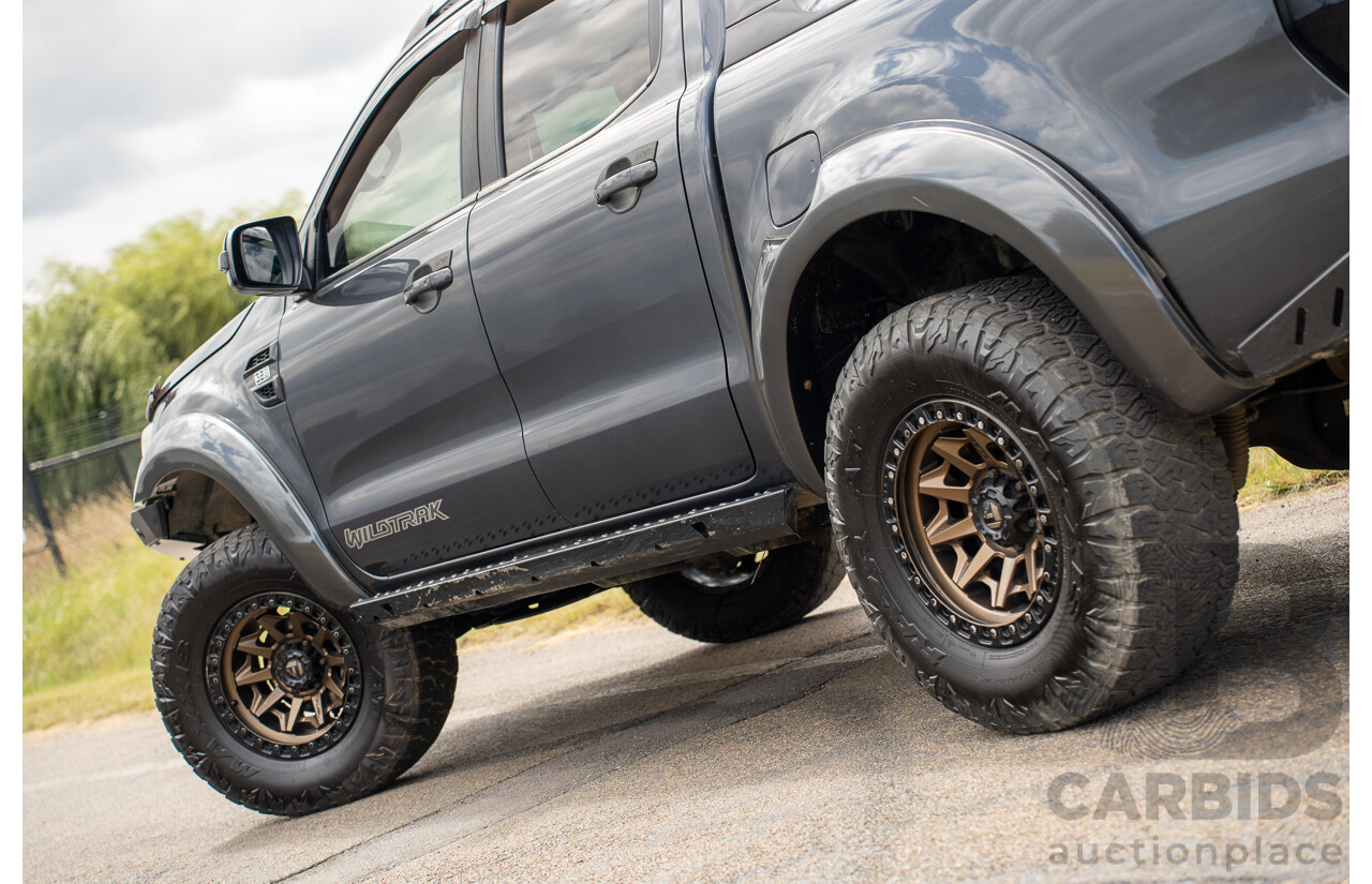 8/2019 Ford Ranger Wildtrak 3.2 (4x4) PX MKIII MY19.75 4d Dual Cab P/Up Meteor Grey V8 5.0L - Modified & NSW Engineered