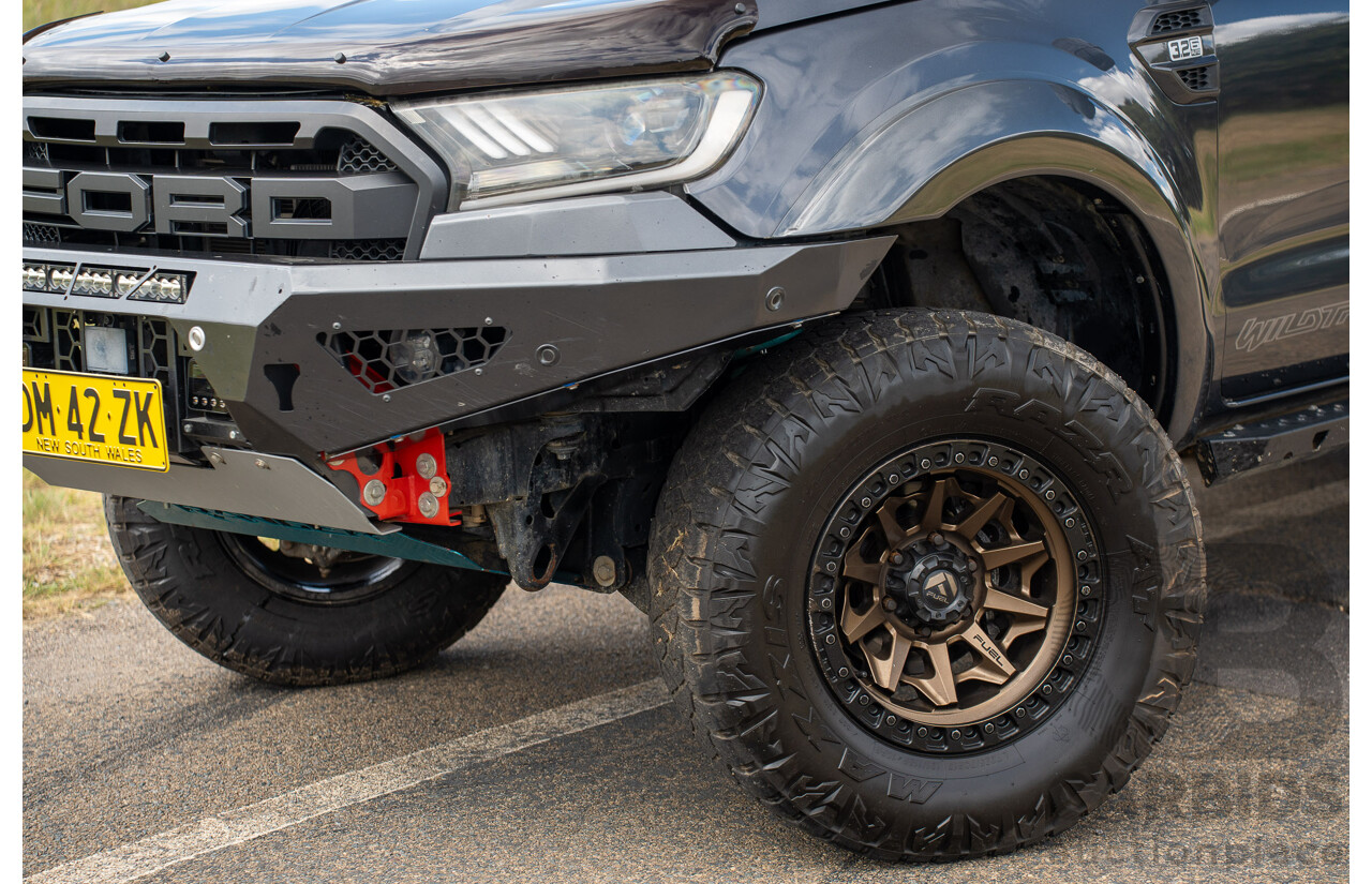 8/2019 Ford Ranger Wildtrak 3.2 (4x4) PX MKIII MY19.75 4d Dual Cab P/Up Meteor Grey V8 5.0L - Modified & NSW Engineered