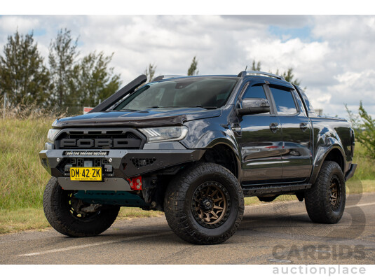 8/2019 Ford Ranger Wildtrak 3.2 (4x4) PX MKIII MY19.75 4d Dual Cab P/Up Meteor Grey V8 5.0L - Modified & NSW Engineered