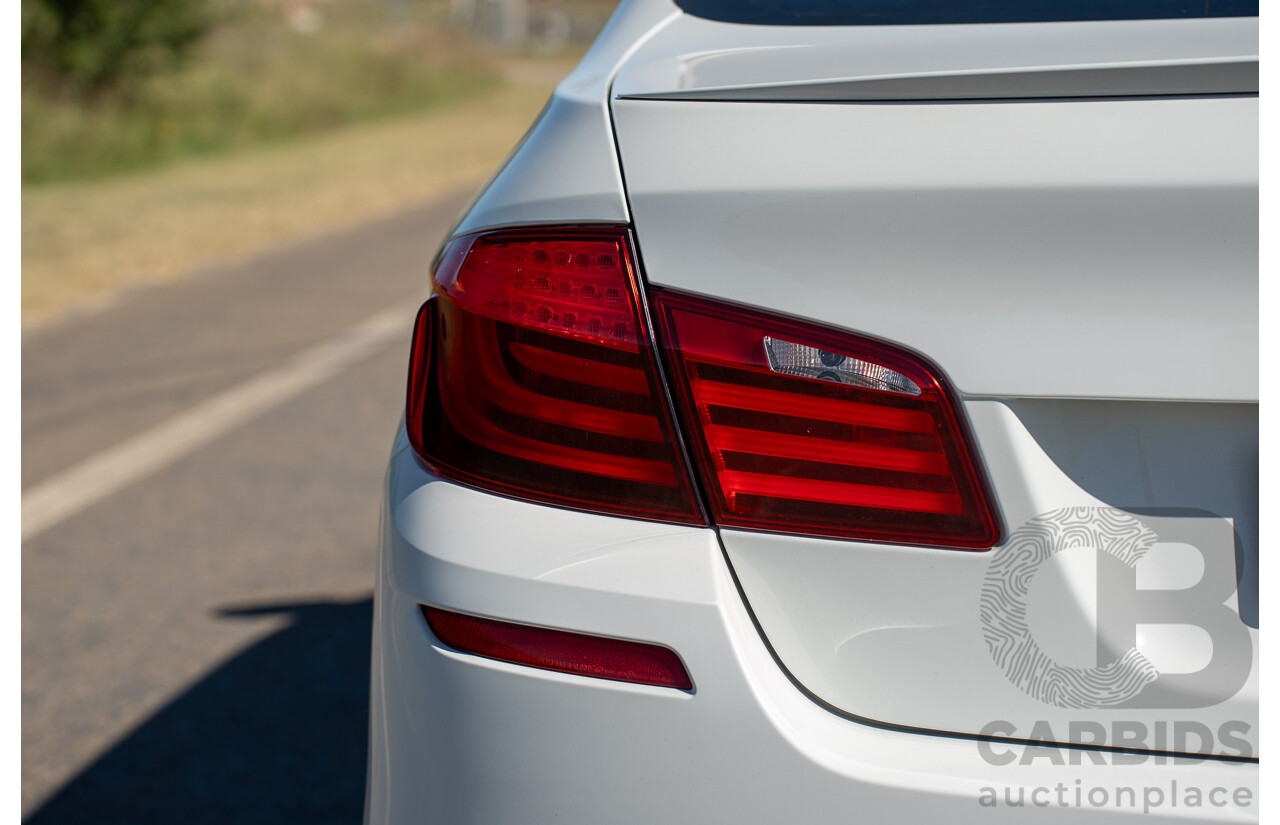 6/2012 BMW M5 F10 MY12 4d Sedan Alpine White Twin Turbo V8 4.4L