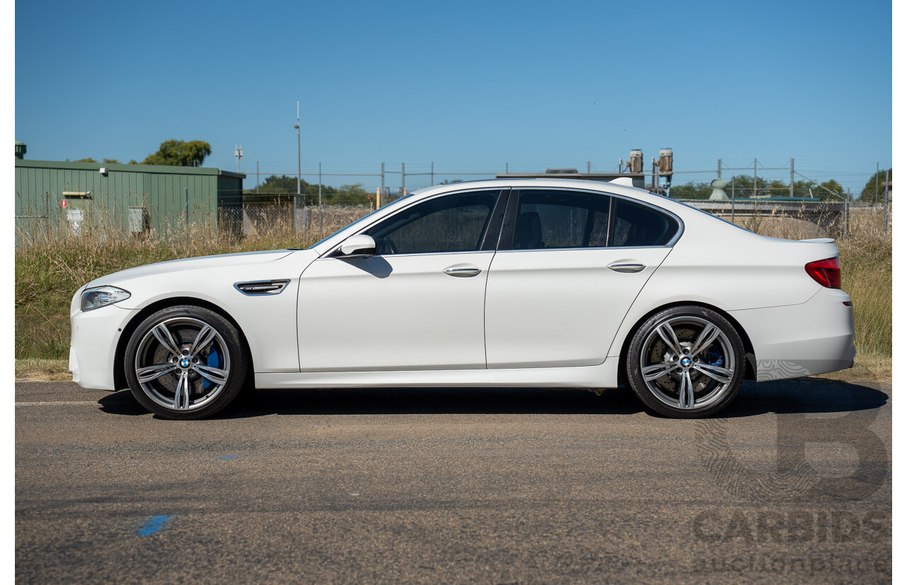 6/2012 BMW M5 F10 MY12 4d Sedan Alpine White Twin Turbo V8 4.4L