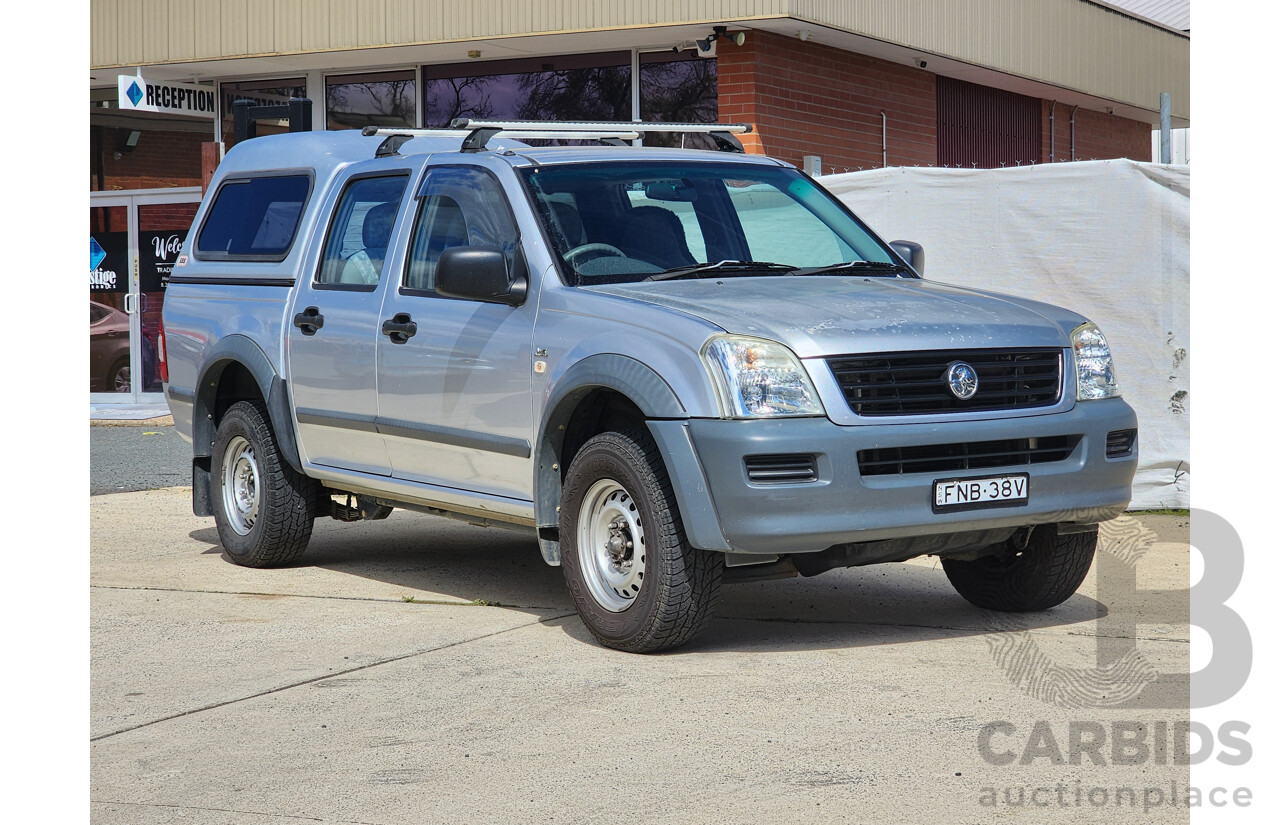 8/2006 Holden Rodeo LX RA MY06 UPGRADE Crew Cab P/Up Grey 3.6L