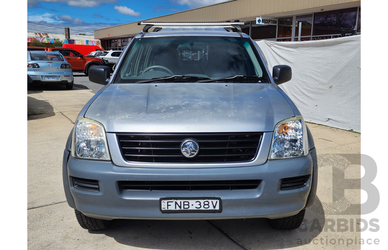 8/2006 Holden Rodeo LX RA MY06 UPGRADE Crew Cab P/Up Grey 3.6L