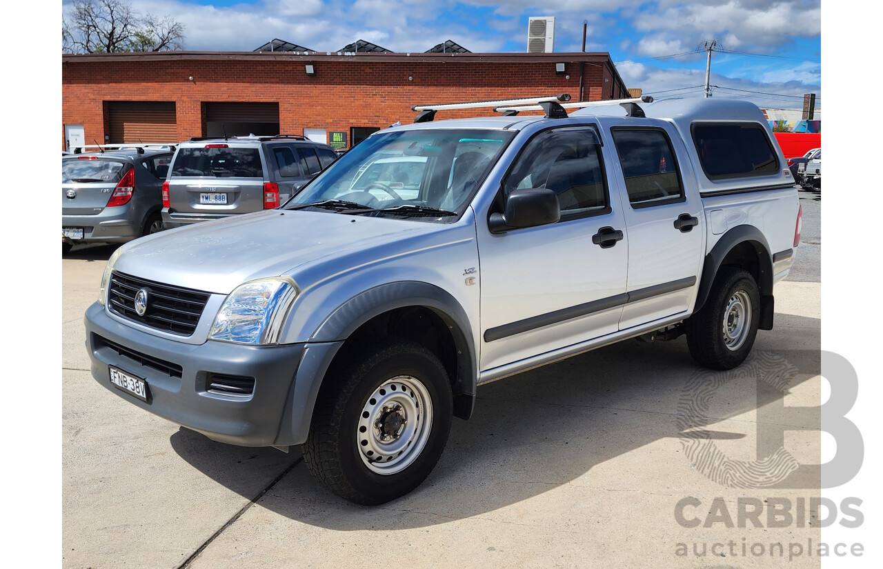 8/2006 Holden Rodeo LX RA MY06 UPGRADE Crew Cab P/Up Grey 3.6L