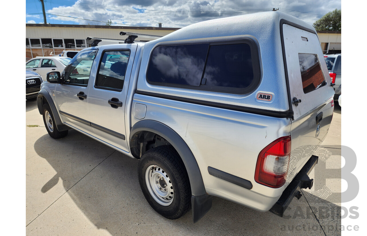 8/2006 Holden Rodeo LX RA MY06 UPGRADE Crew Cab P/Up Grey 3.6L