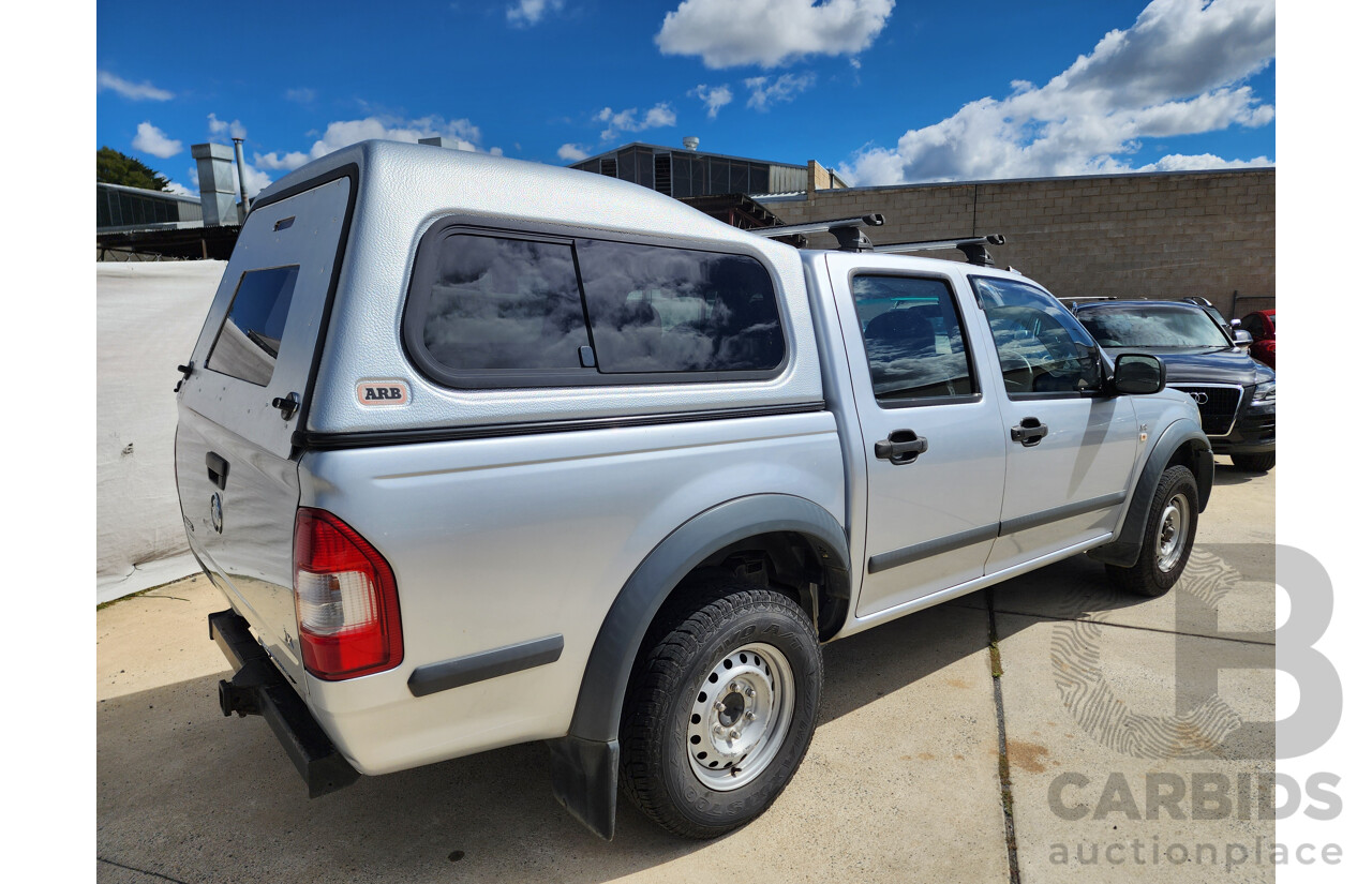 8/2006 Holden Rodeo LX RA MY06 UPGRADE Crew Cab P/Up Grey 3.6L