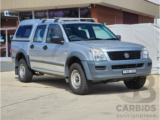 8/2006 Holden Rodeo LX RA MY06 UPGRADE Crew Cab P/Up Grey 3.6L