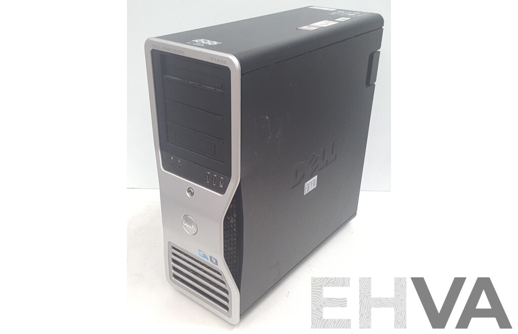 Dell Precision T7500 Intel Xeon (E5630) 2.53GHz-2.80GHz 4-Core CPU Workstation w/ 2 x NVIDIA Quadro 2000