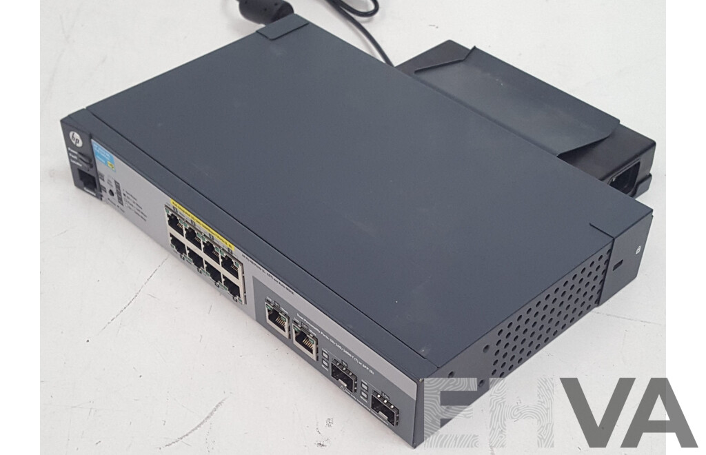 HP (J9562A) 2915-8G PoE 8-Port Gigabit Ethernet Switch w/ Power Supply