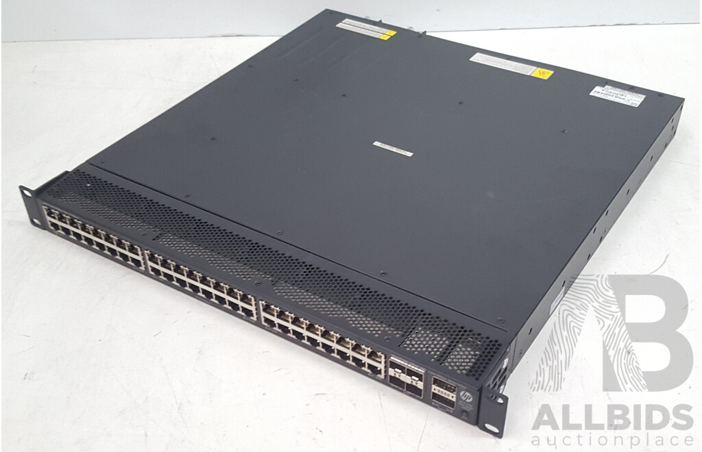 HP (JG894A) FlexFabric 5700-48G-4XG-2QSFP+ 48-Port Managed Gigabit Switch