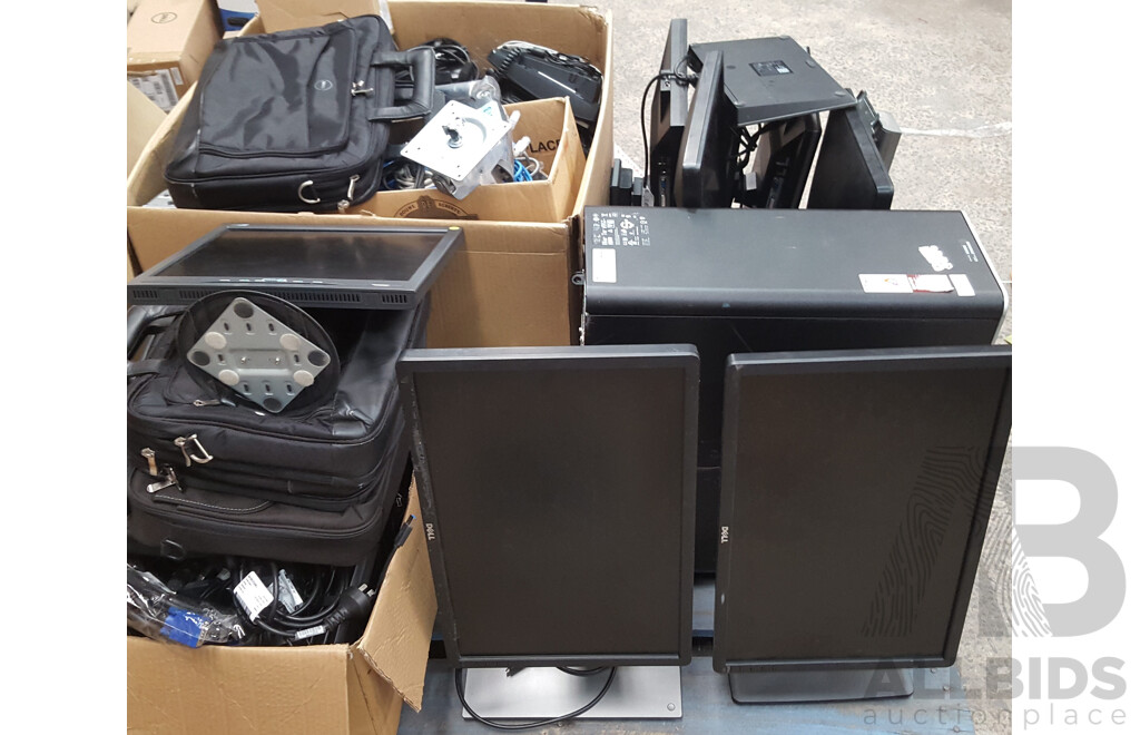 Bulk Lot of Assorted IT/Office Equipment & Accessories