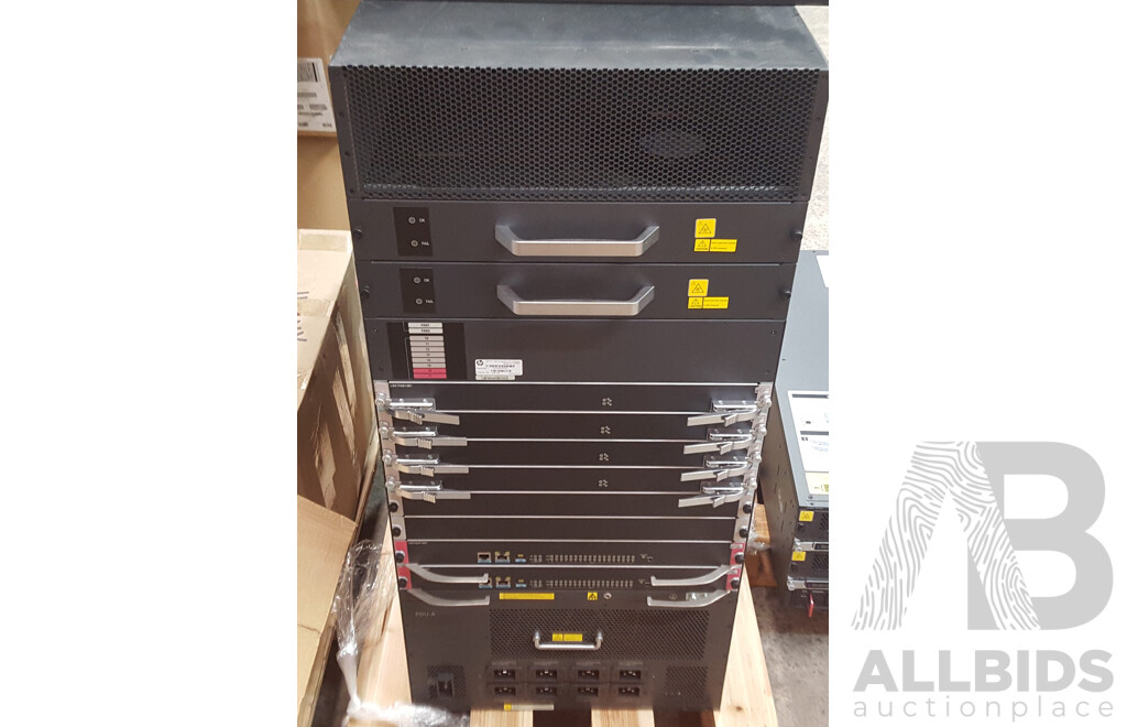 HP (JG619A) FlexFabric 12910 AC Network Chassis
