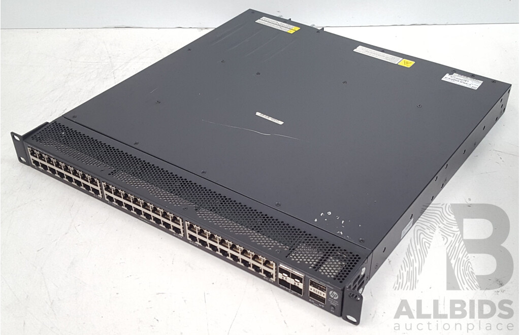 HP (JG894A) FlexFabric 5700-48G-4XG-2QSFP+ 48-Port Managed Gigabit Switch