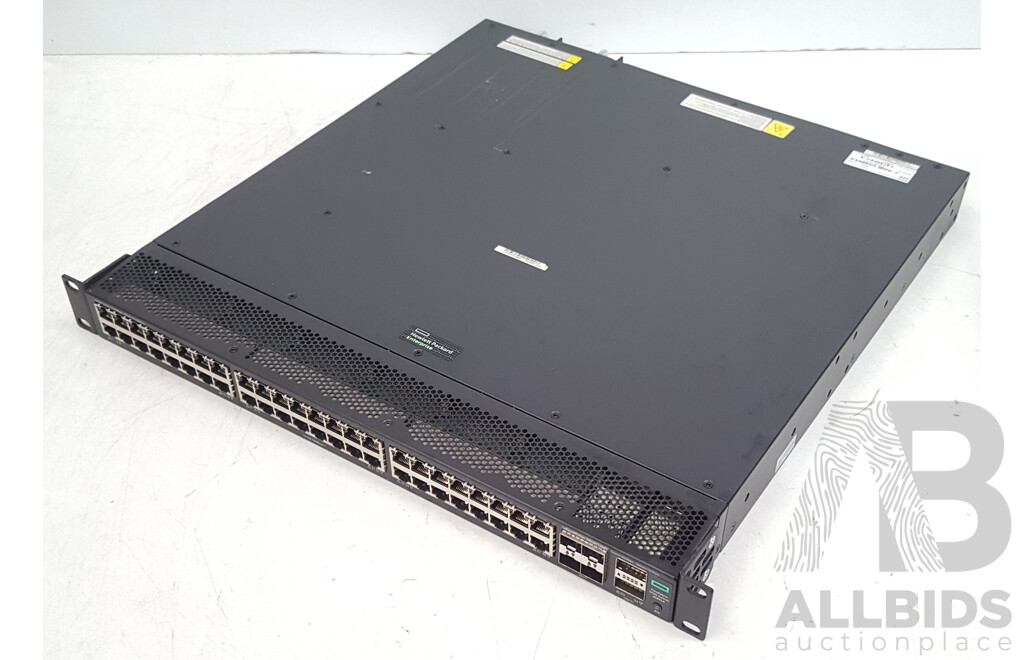 HP (JG894A) FlexFabric 5700-48G-4XG-2QSFP+ 48-Port Managed Gigabit Switch