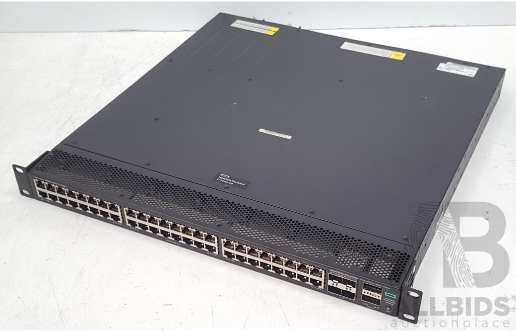 HP (JG894A) FlexFabric 5700-48G-4XG-2QSFP+ 48-Port Managed Gigabit Switch