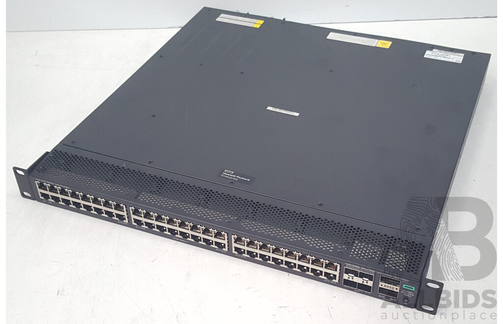 HP (JG894A) FlexFabric 5700-48G-4XG-2QSFP+ 48-Port Managed Gigabit Switch